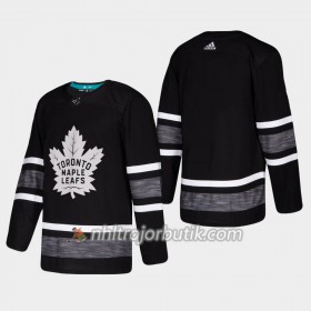 Män Ishockey Toronto Maple Leafs tröja Blank Svart 2019 All-Star Adidas Authentic